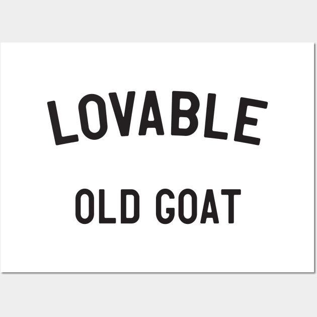 Lovable old goat Wall Art by Portals